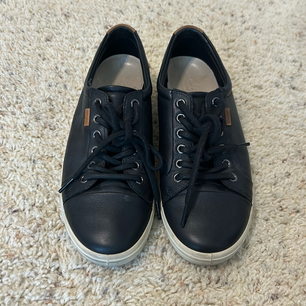 Black Ecco Soft Sneaker 9 EU 40